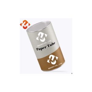 Customizable Food Grade Paper Can Stylish Design Cylindrical Paper Container