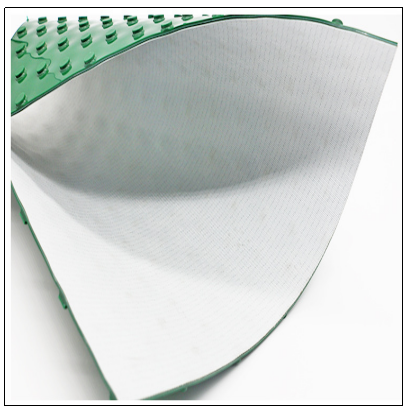 Fish Bone Pattern Food Grade White Light Conveyor Belt