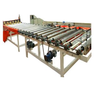 Quality Semi-automatic Wood Grain PVC Film Gypsum Board Lamination Machine wholesale