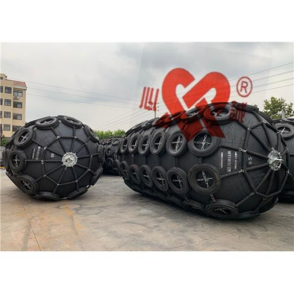 2.5m Diameter Floating Dock Fenders , Rubber Fenders For Boats