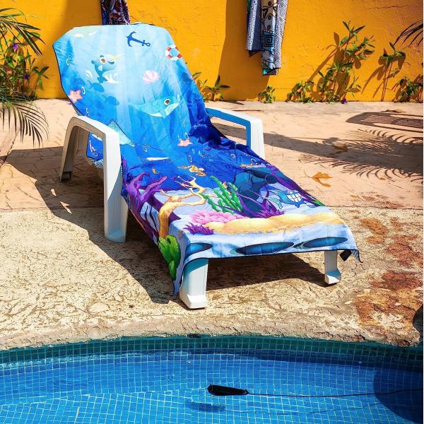 Soft Microfiber Suede Beach Towel For Maximum Comfort