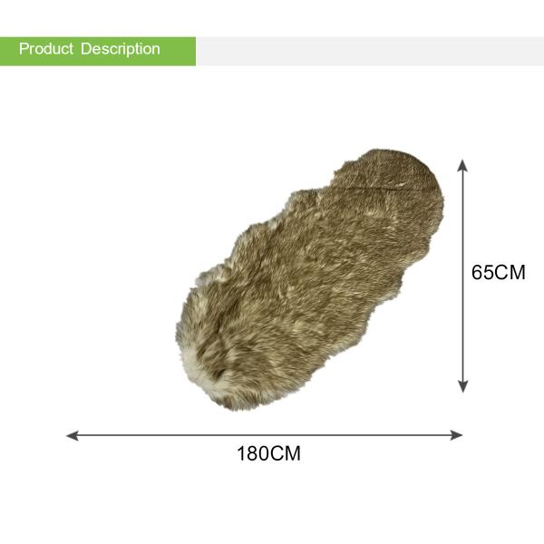 Bulk Dyed Sheepskin Cushion Pads For Stool ODM