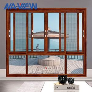 Quality Guangdong NAVIEW Residential Interior Insulated High Quality Aluminum Sliding Glass Door For Offices Diy wholesale