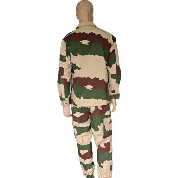 F1 Woodland Camouflage Military Outfit For Tactical Operations Formal Style For Outdoor Tactical Activities French Military Uniform