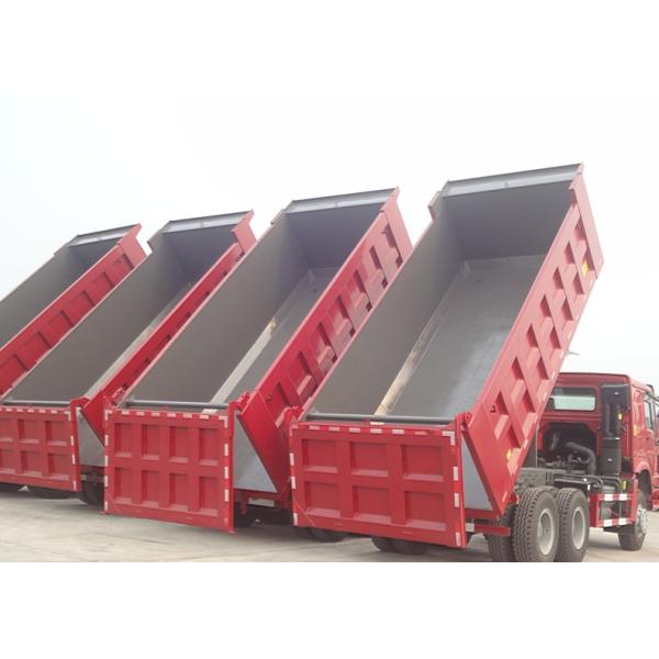 25 Ton Heavy Duty Dump Truck new 6x4 Howo Dump Tipper Truck Euro II/III Engine Red color