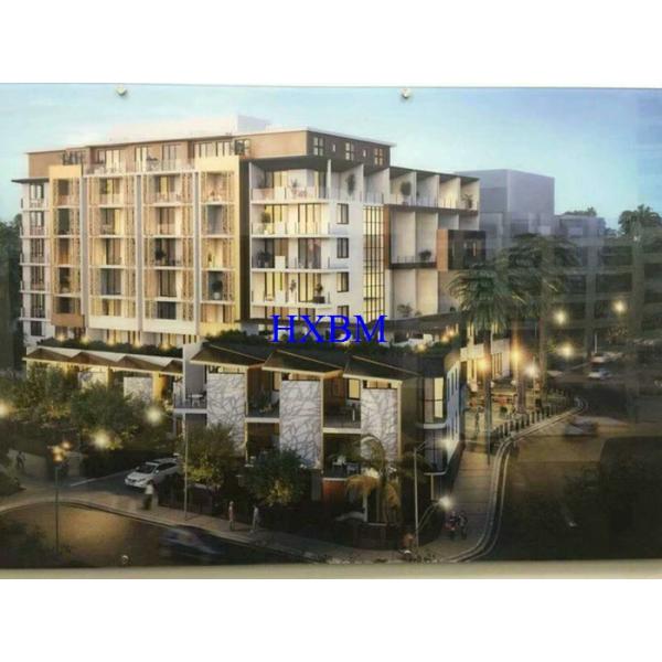 Thermal Break Aluminum Interior Doors With Glass 1.8mm Aluminum Profile