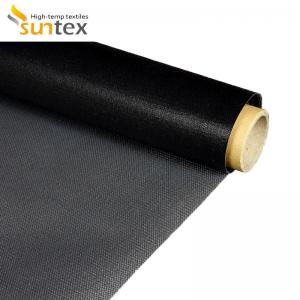 Quality Twill Weave PTFE Coated Fiberglass Fabric High Temperature Resistant wholesale