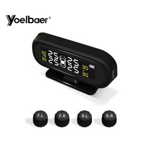 China Infineon Chip Auto Tire Pressure Sensor Car Tpms External With LCD Color Display on sale