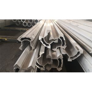 Quality Quarrying Industry Aluminium Extruded Profiles 6M Heat Treatment Feed Beam wholesale