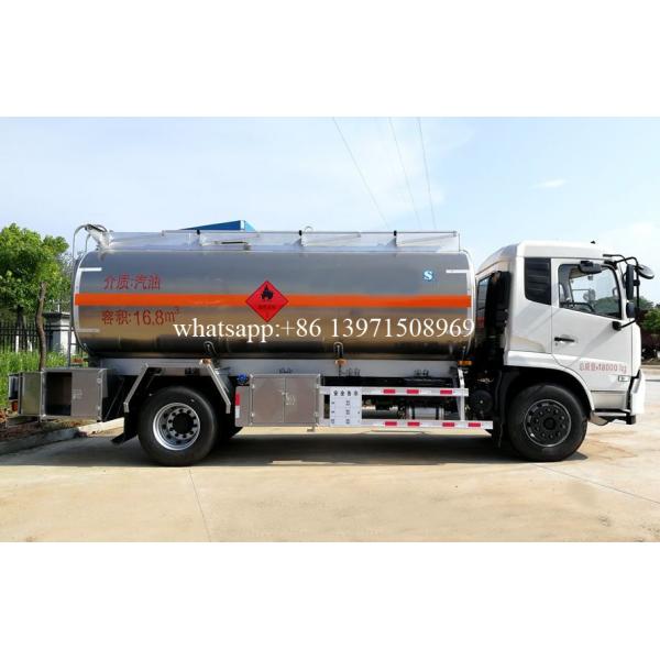 15 Tons Water Bowser Truck 15000 Liters Stainless Steel / Aluminum Alloy Tankers
