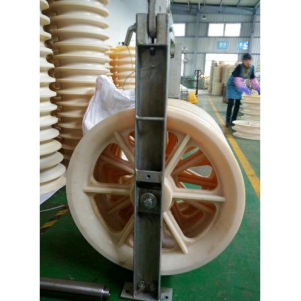 Large Diameter Wire Stringing Blocks With Three Wheels Transmission Parts