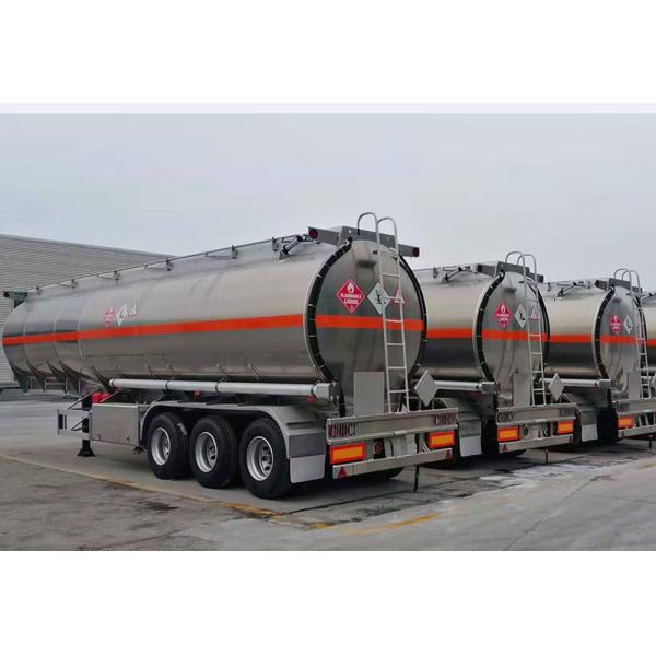 2 Axles 3 Axles Tri Axle Fuel Tanker Trailer Capacity 42000L 11000 Gallon