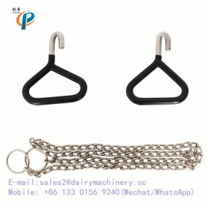 China Obstetrical chains, calf ob chains, calf birthing chains, stainless steel calf pulling chain, cattle chains on sale