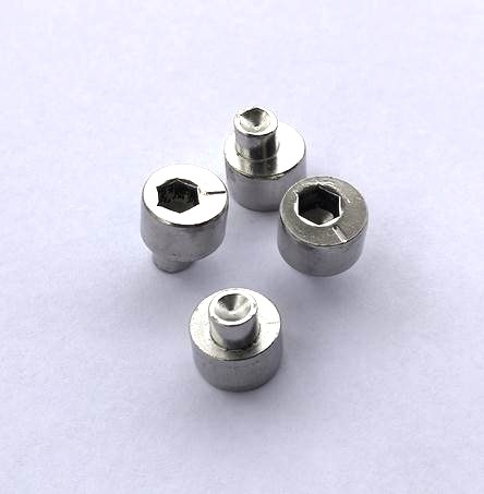Precision Machinery Stainless Steel Eccentric Adjustment Screw 1.3mm Eccentricity