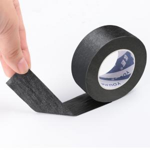 Quality wholesale custom size high temperature black crepe paper Masking tape wholesale