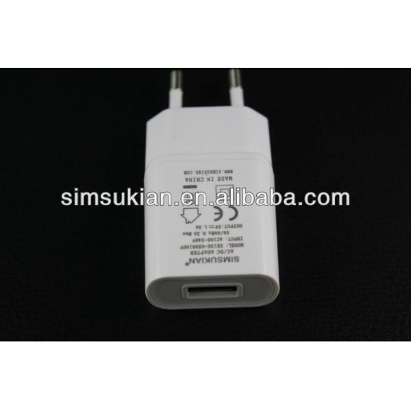 5v1a 5v1.5a europe plug usb adaptor for 4G smart phone