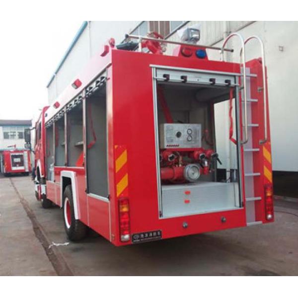 10CBM 4X2 290HP Fire Fighting Truck , Agricultural Fire Engine Truck For Landscaping
