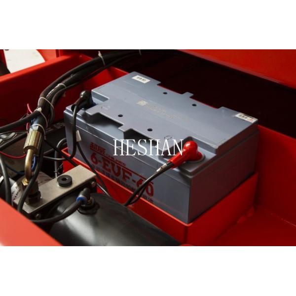 Semi Electric Small Scissor Lift Table Platform 4.8M Narrow Aisle Capabilities