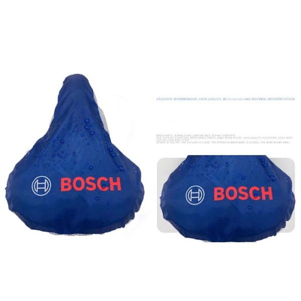 Blue Waterproof Polyester Reflective Bicycle Seat Cover Bike Cycling Accessories 24.5X26CM