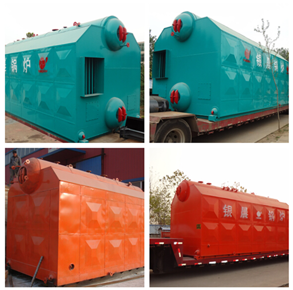 Yinchen Brand 4000Kg-20000Kg Safety Valve SZL Series Boiler For Garment Insdustry