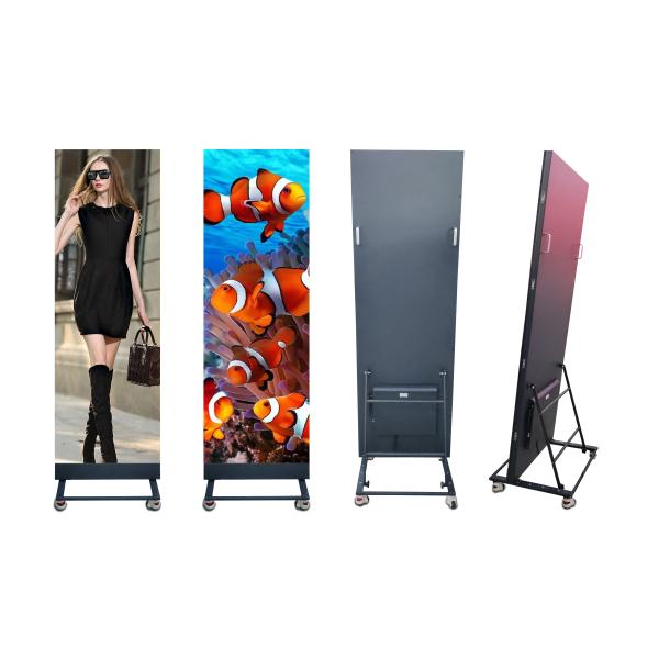 Portable Lightweight LED Poster Display Full Screen Refresh Rate 3840HZ