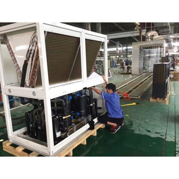 Air Source Heat Pump Assembly Line Production Line For Industrial