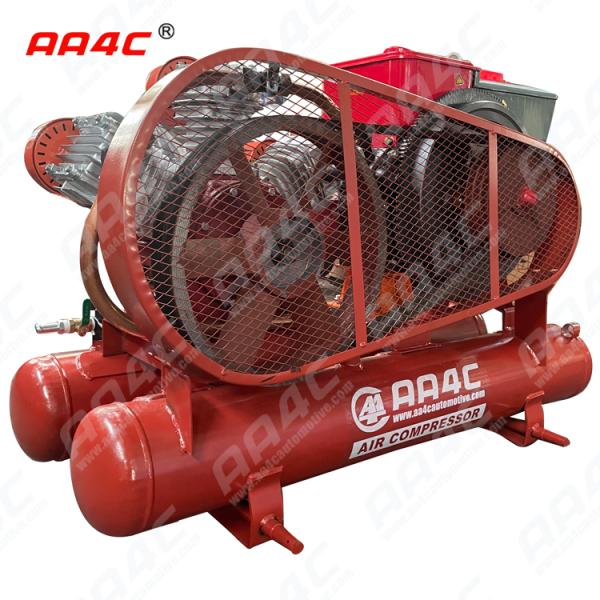 AA4C Reciprocating Portable mining industry piston diesel air compressor outdoor air pump workshop air source AA-W1.8/5