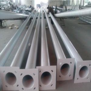 Quality Conical 5M Commercial Light Poles Q235B Weldable Structural Steel wholesale