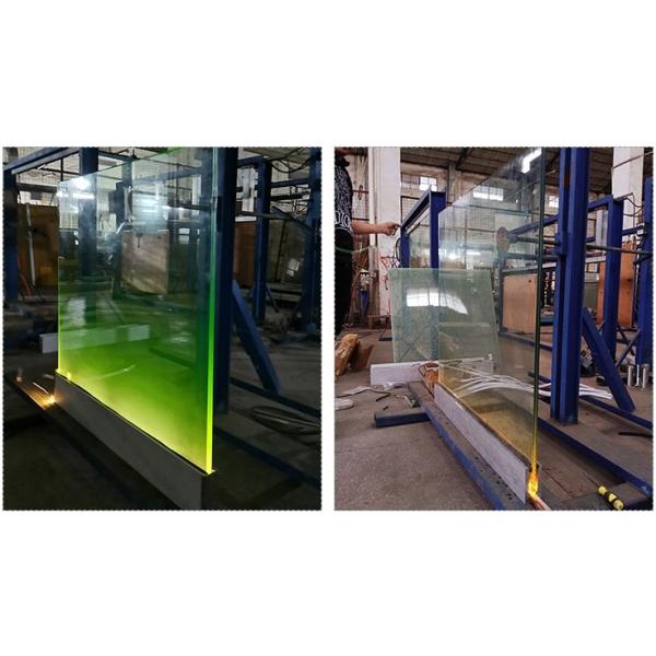 Aluminum Hardware Railing Glass Clamp Balcony Balustrade LED Glass Railing Price