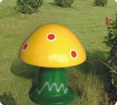 Quality Yellow+Green Mushroom Lawn Horn ,Garden speaker(Y-901C) wholesale