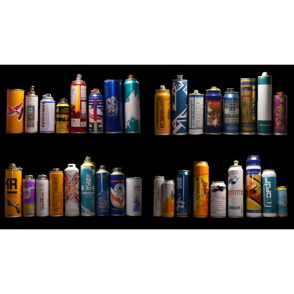 Empty Aerosol Tin Can Metal Can Package for Gas Cylinder Paint Spray Perfume Spray Car Care Cosmetic Hair Spray