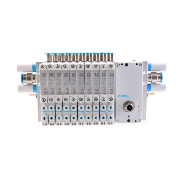 Festo Valve Manifold VTUG With Multi-pin Plug Or Fieldbus Connection VTUG-14-VRPT-B1T-Q12B-UB-Q6SU-24K+TTSC