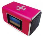 TT-6 Pink, Green NIZHI Mini Speaker can show Song name, Lyrics, and singer's