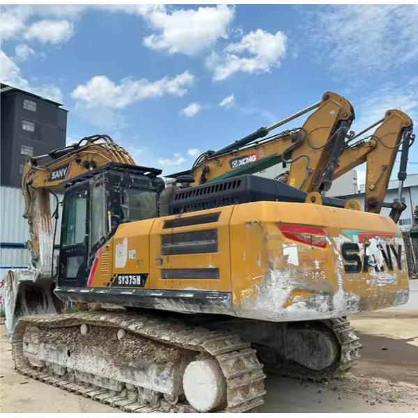 Second Hand Sany SY375H Excavator with Bucket 37.5 Tons Original Second Hand Excavator for Sale