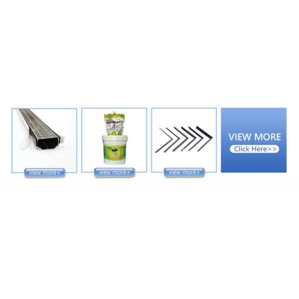 High Brightness Industrial Aluminum Profiles Butyl Tape Hollow Spacer Bar