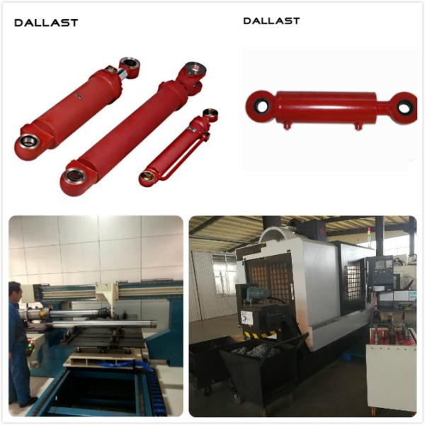 Farm Truck Double Acting Hydraulic Ram Chromed Hydraulic Piston