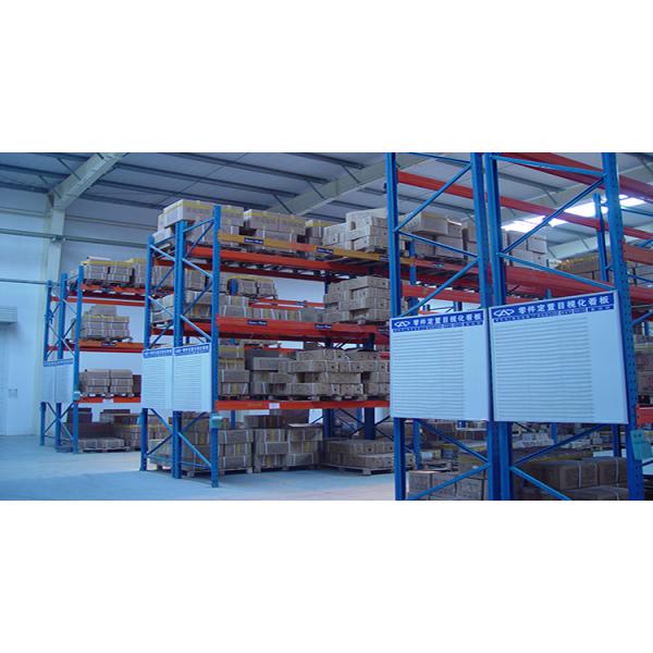 Durable Selective Pallet Racking , Industrial Heavy Duty Steel Storage Racks
