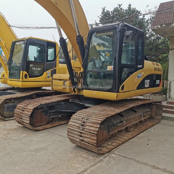 Original CAT 320C Excavator High Work Efficiency with Hydraulic Pump and Original Paint