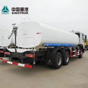 Howo 6x4 10 Wheels 20M3 Second Hand Water Tank Truck
