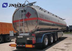China Aluminum 45000L Oil Tanker Trailer 3 Axles Q235 Q345 on sale