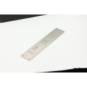 AL6061 aluminum plate CNC customized riveting hardware stamping panel