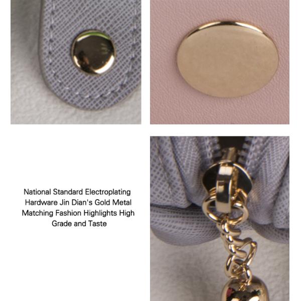 Portable Fashion Roll Up Jewellery Pouch , Leather Jewelry Packaging Bags