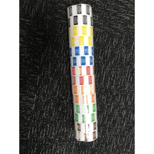 Customized Label Sticker for Customized Packaging with UV Coating Surface Disposal