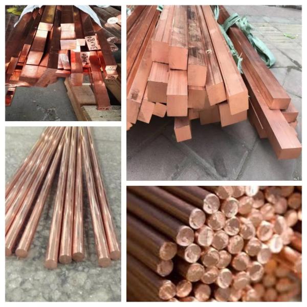 C1020 C1100 T2 ETP Copper Bar C1011 Pure Red Round 1 Copper Rod