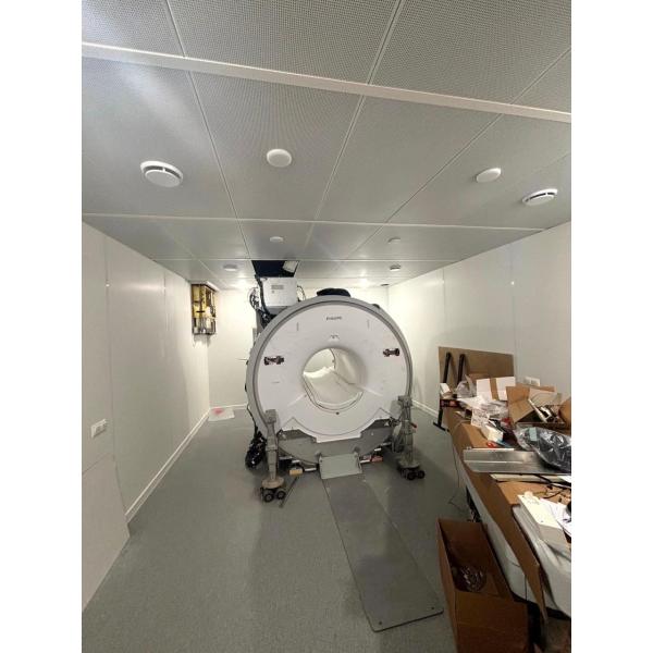 6/6/3mm Hospital MR Room Modular Acoustic Panels Perforated Metal Aluminum Ceiling Board