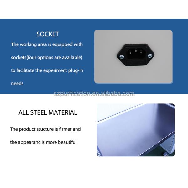 Desktop Laminar Flow Clean Air Bench Medical Clean Room Projects & Equipments