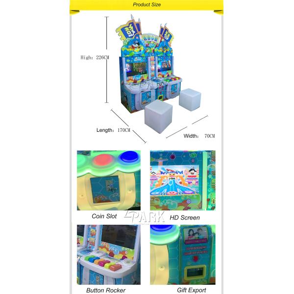 Drum VS Piano Music Arcade Dance Machine Coin Operated For Tourist Attractions