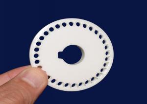 Quality Machinable Ceramic Disc Capacitor , Ceramic Disc Valve Components High Hardness wholesale