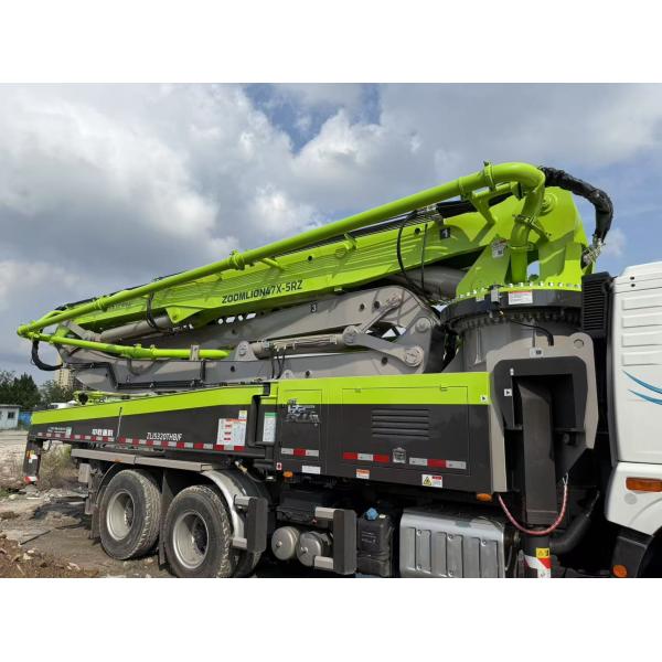 2025 3 Axles Concrete Boom Pump Truck Zoomlion 47m Equipped with FAW Chassis