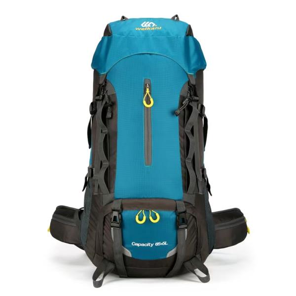 Outdoor Camping Travel Gear Backpack with Soft Zipper Polyester Lining and Big Capacity 30-40L Capacity